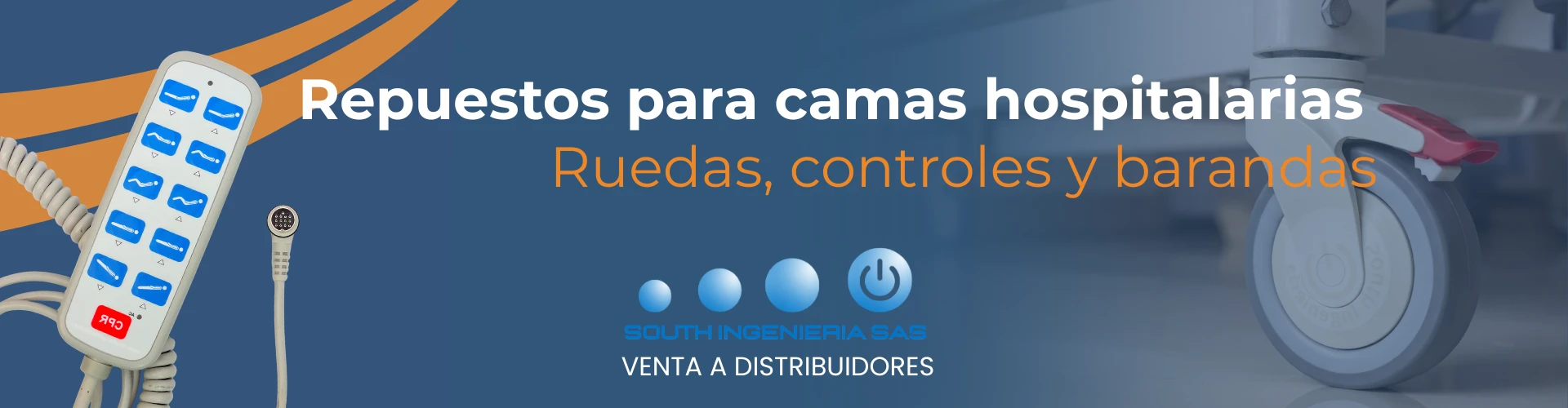 Banner-south-ingenieria-1920 x 500 px-Repuestos-para-camas-hospitalarias-ruedas-controles-barandas