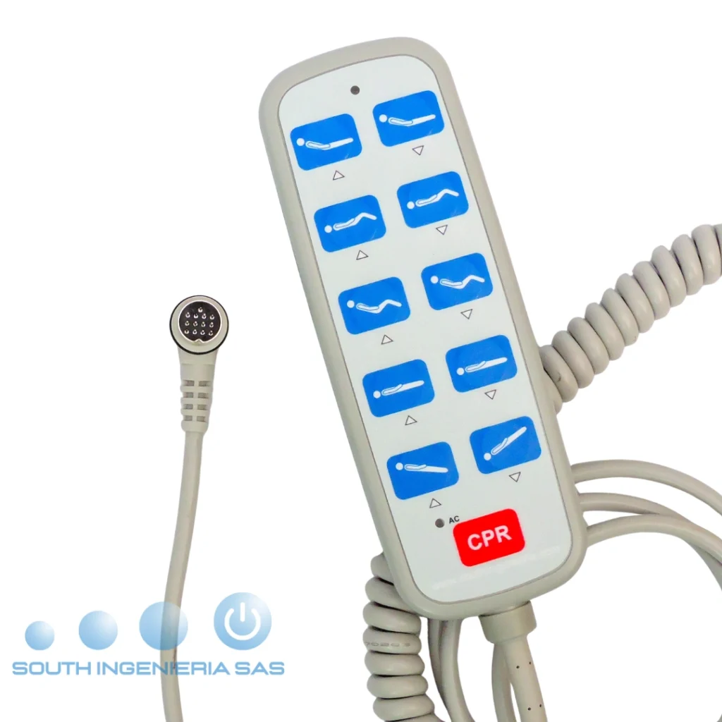 Controles para camas hospitalarias